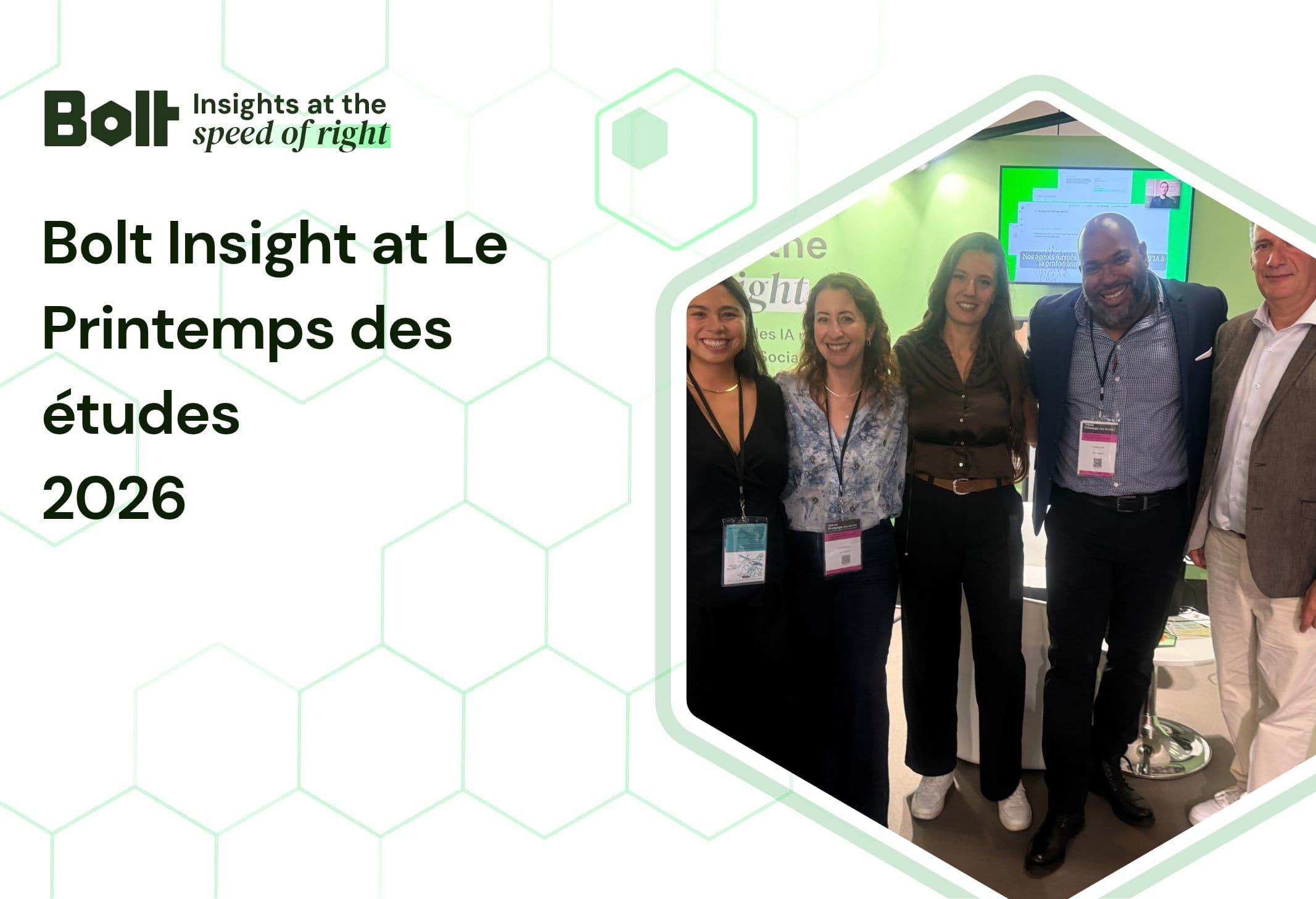 Bolt Insight at Le Printemps des études 2026