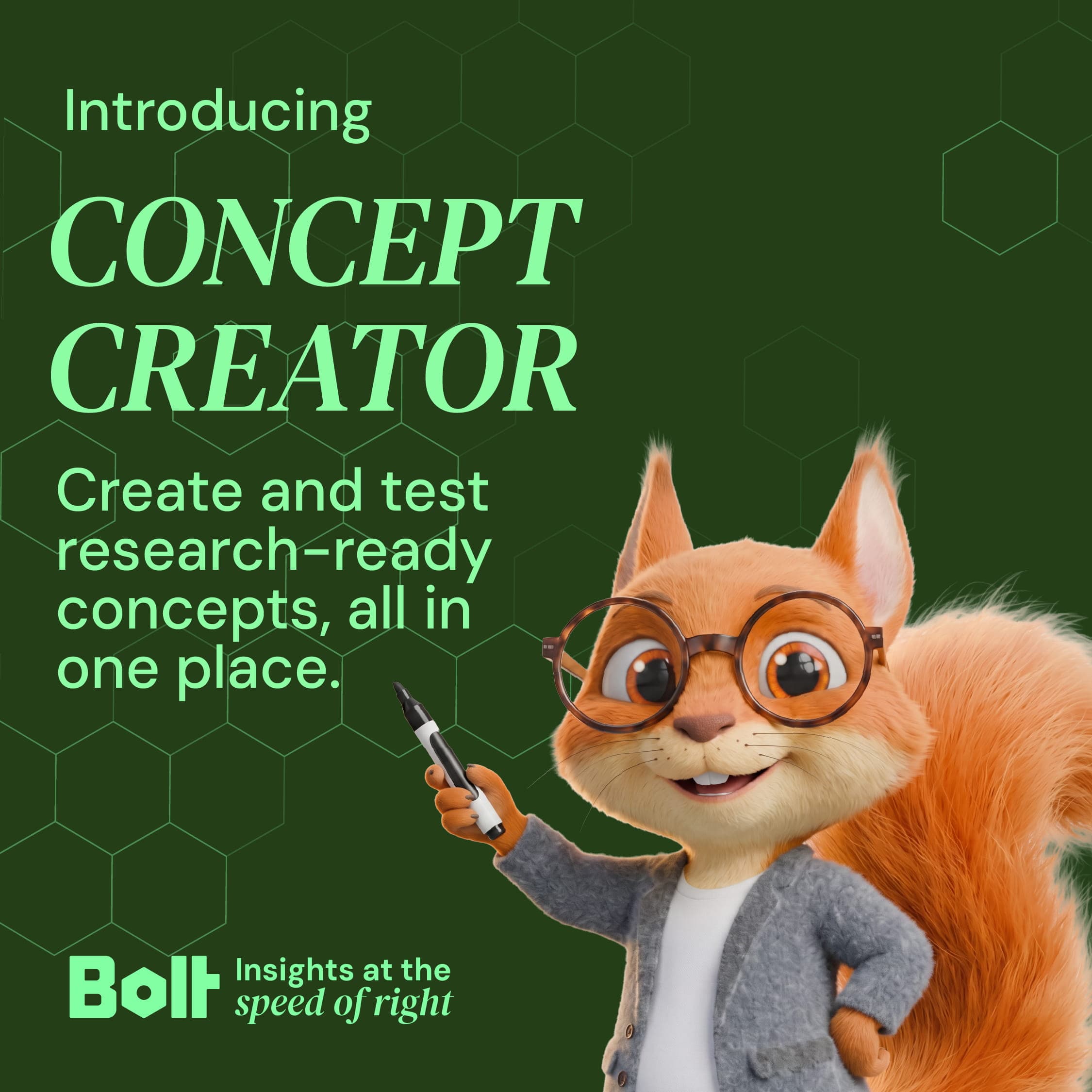 Bolt Insight launches Concept Creator