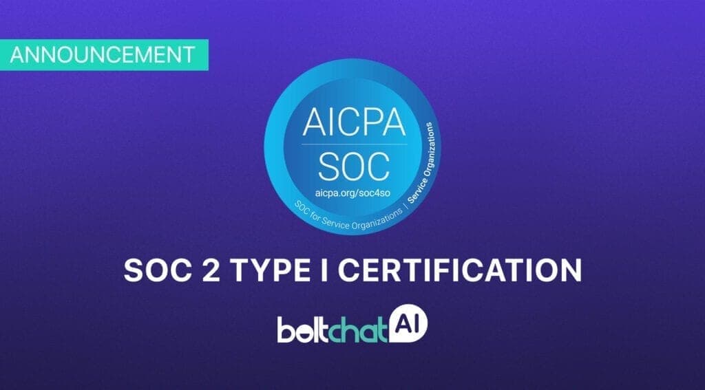 Bolt Insight Achieves SOC 2 Type I Certification