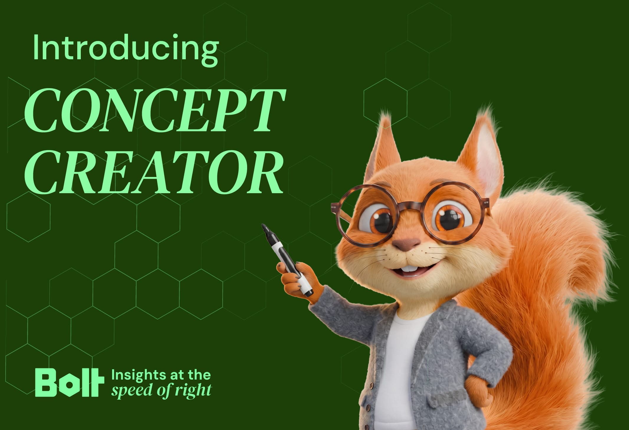 Bolt Insight launches Concept Creator