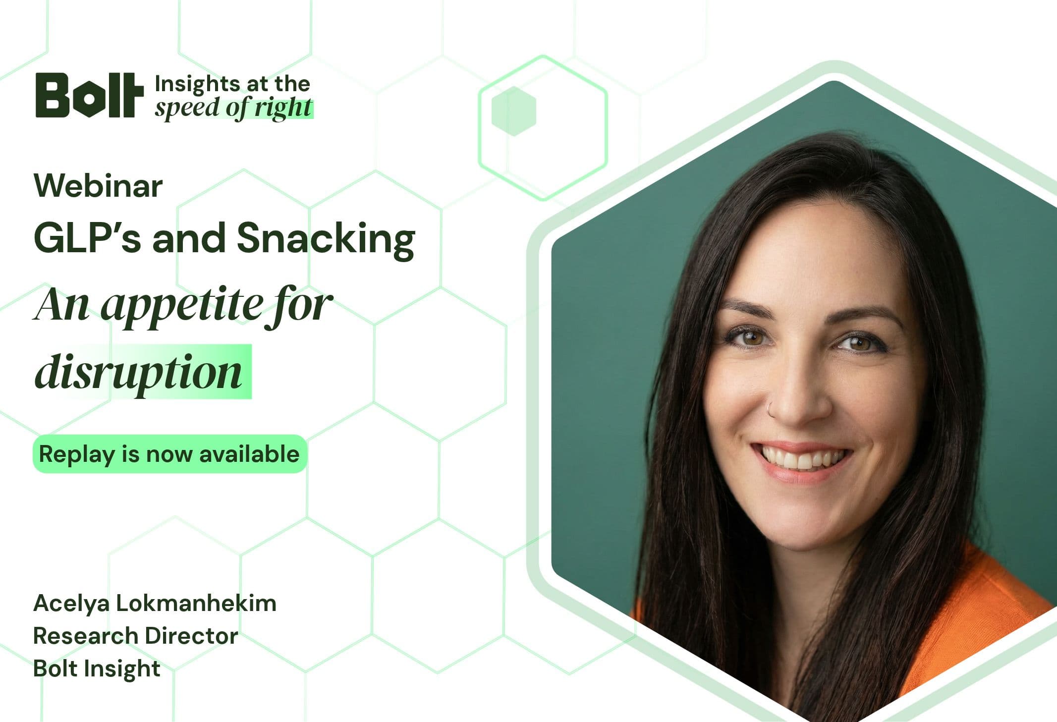 GLP's and Snacking Webinar from Bolt Insight
