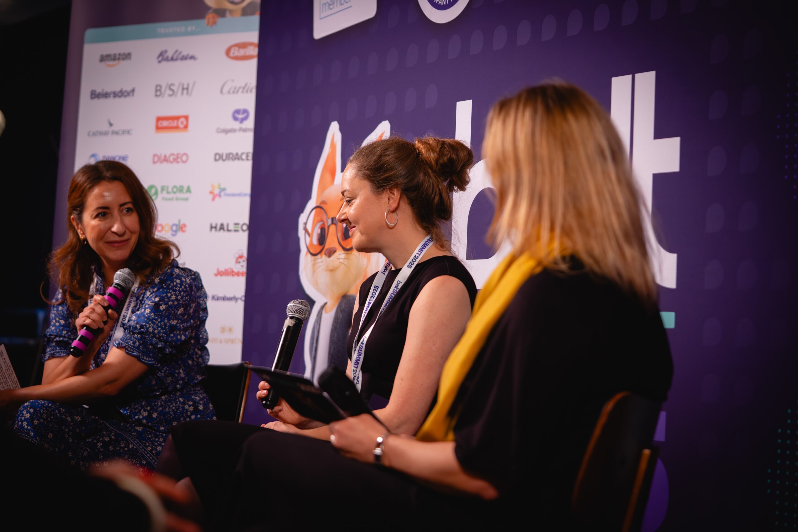 Emma, Sara and Ester at Bolt Summit
