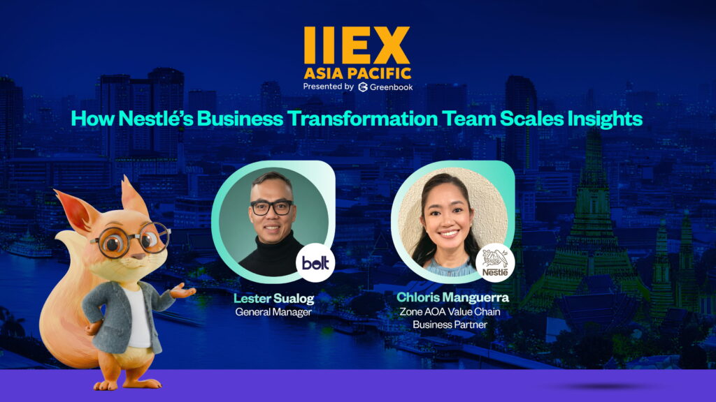 Bolt Insight At IIEX APAC 2026 With Nestle
