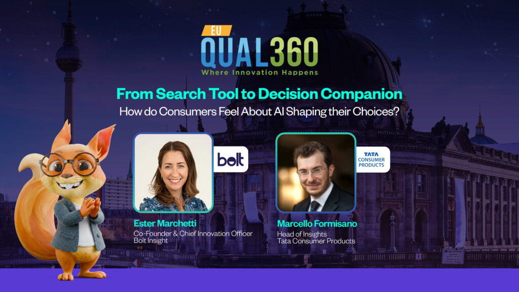 Bolt Insight At QUAL360 EU Wuth Tata